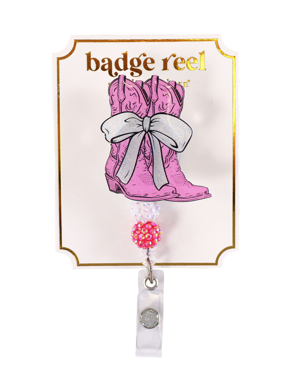 FINAL SALE - Simply Southern - Badge Reel - ASST 2024