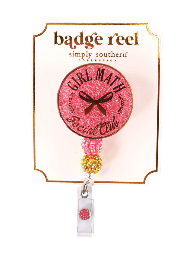 FINAL SALE - Simply Southern - Badge Reel - ASST 2024