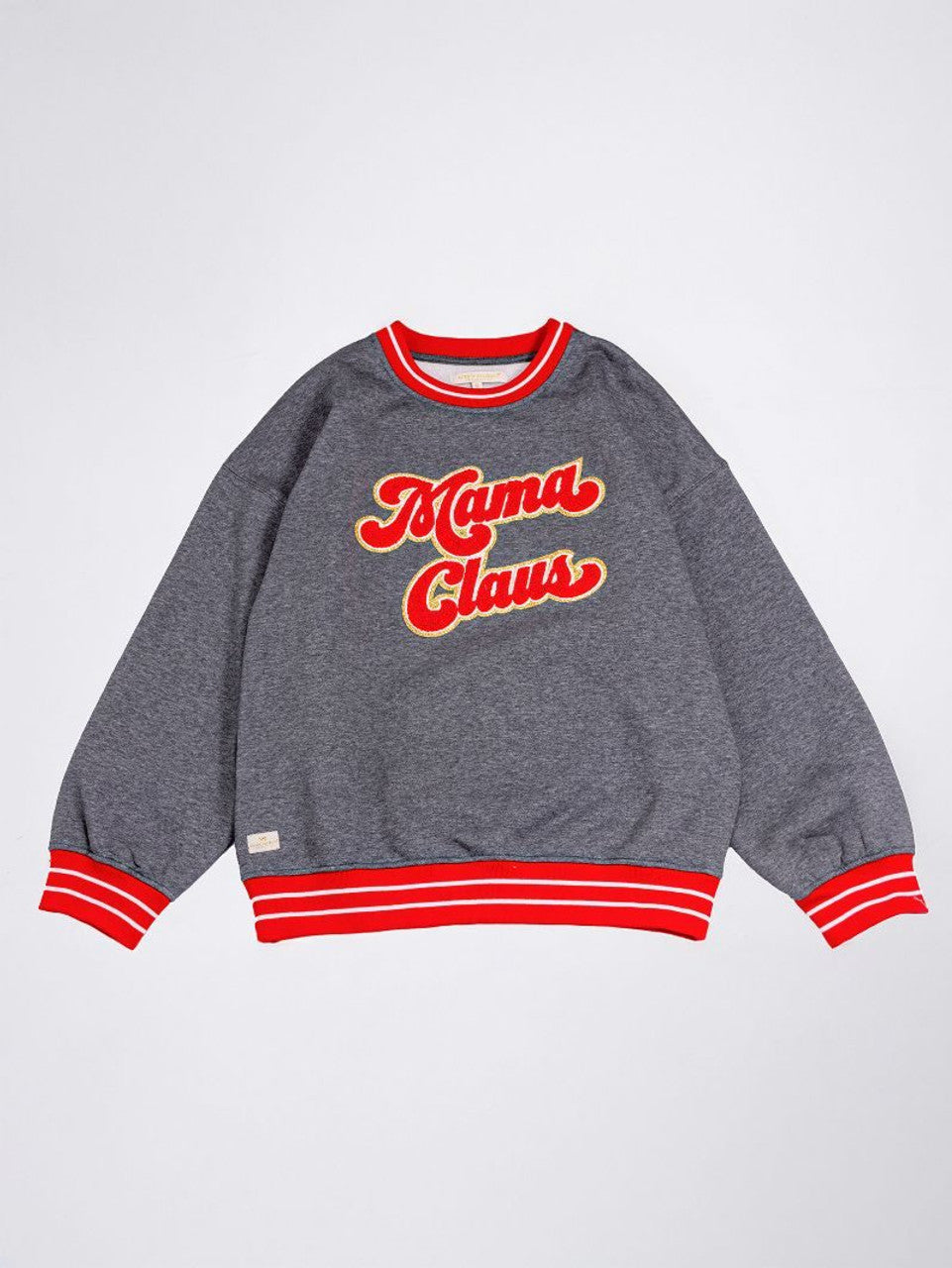 DOORBUSTER - Simply Southern Mama Claus Varsity Sweatshirt