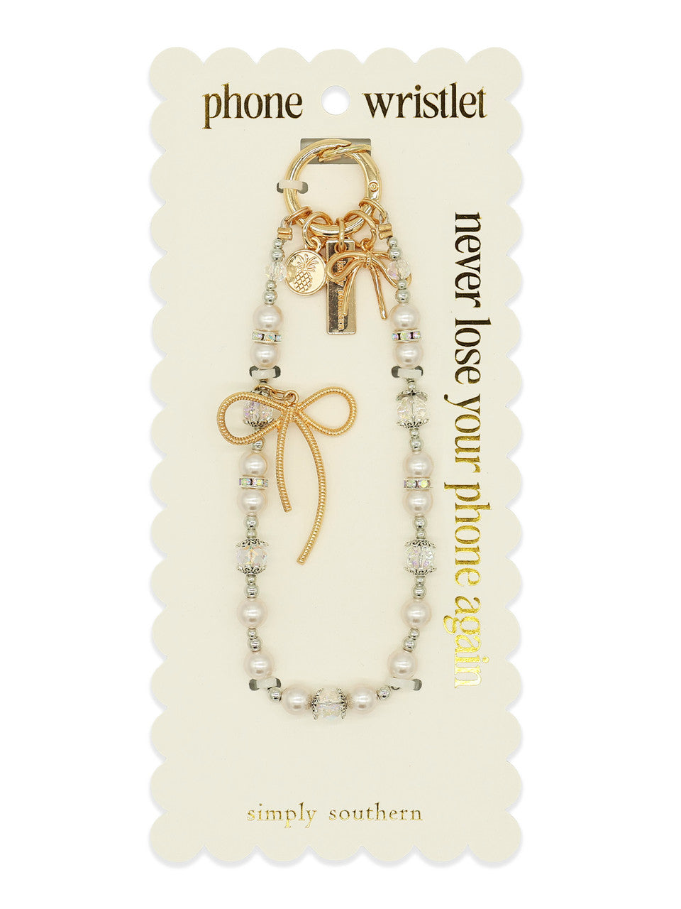 Simply Southern - Pearl Phone Wristlet - ASST COLORS - 2025
