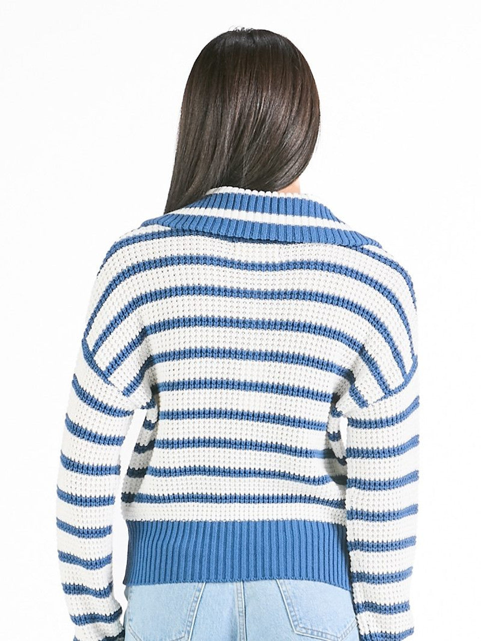 Simply Southern - Iris Sweater - Dark Blue - 2025
