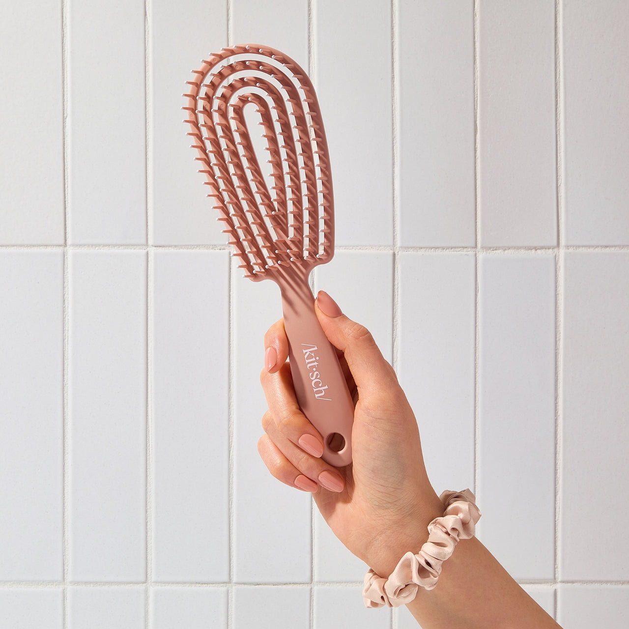 KITSCH - Detangling Flexi Brush - Terracotta