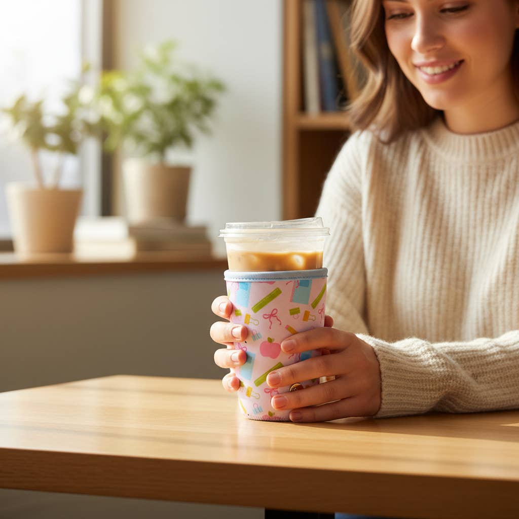 The Darling Effect - Sip Savvy Drink Sleeve – Large – School's In Session