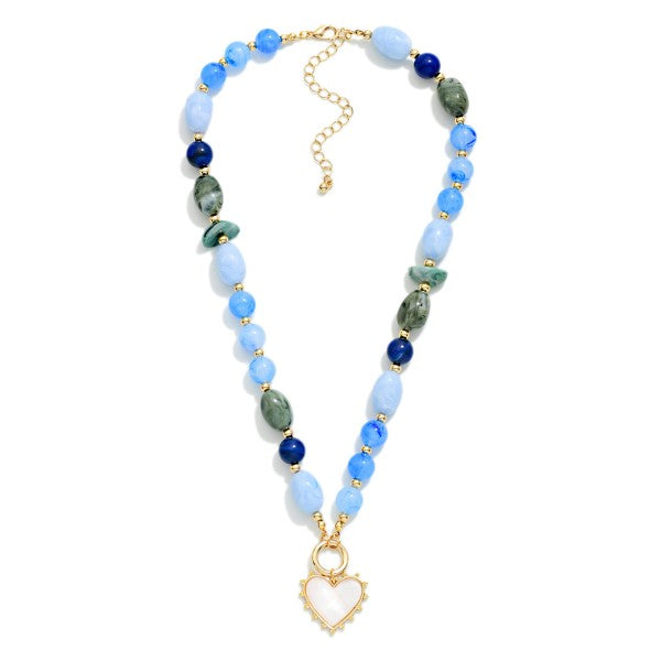 The Kendall Necklace - Blue