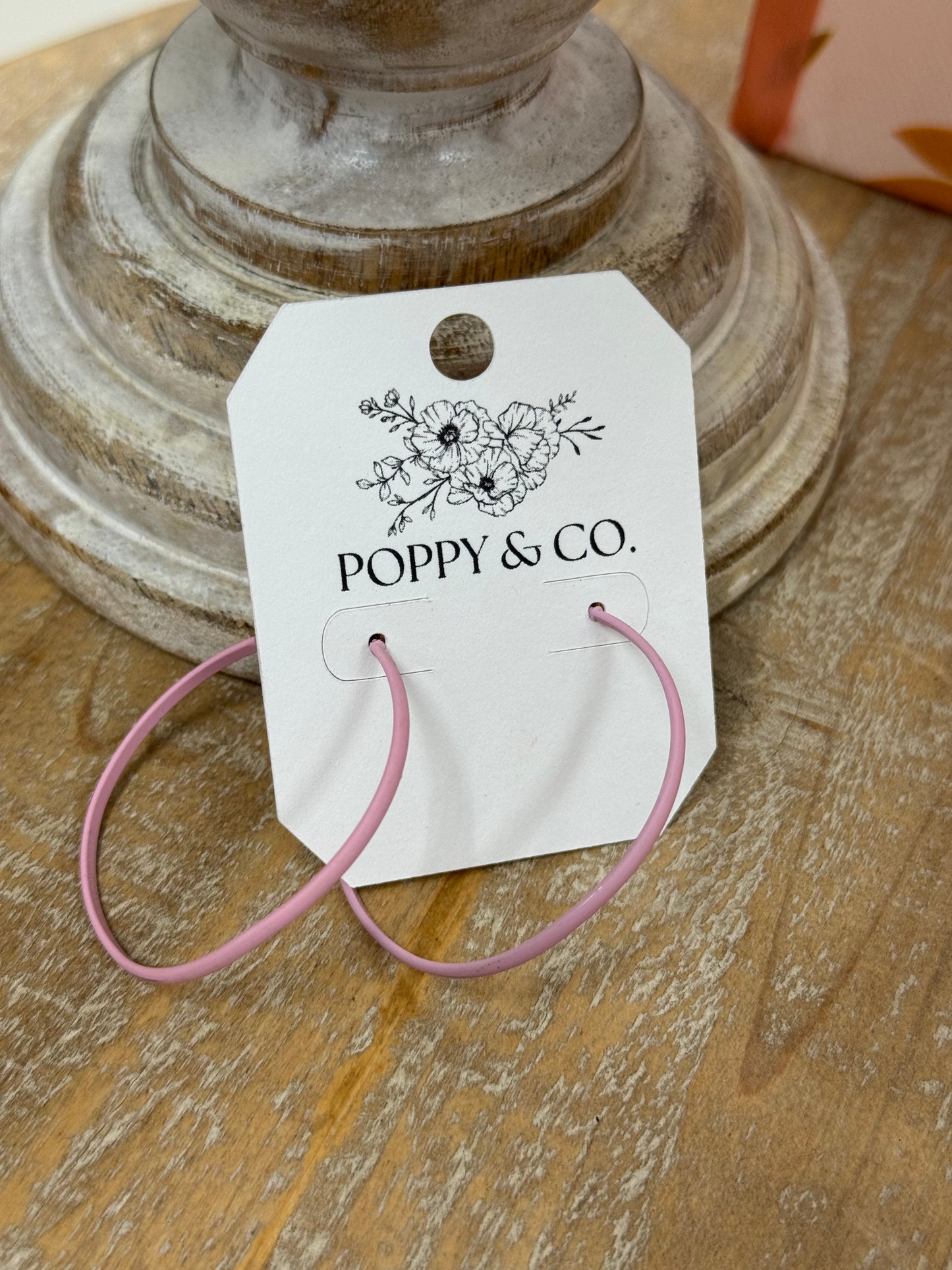 The Lyndzey Earrings - Pink