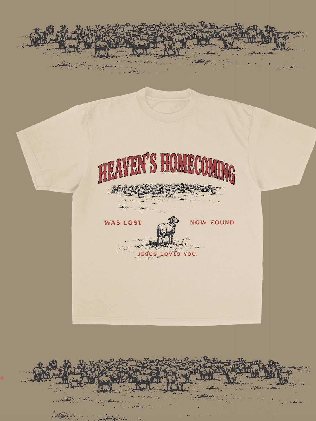 The Heaven's Homecoming Tee - Jesus Loves You