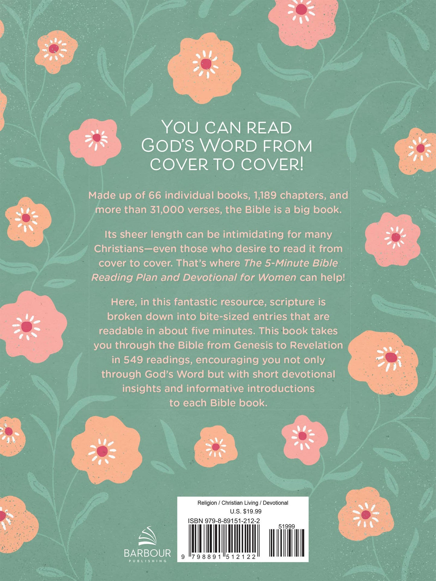 The 5-Minute Bible Reading Plan and Devotional for Women