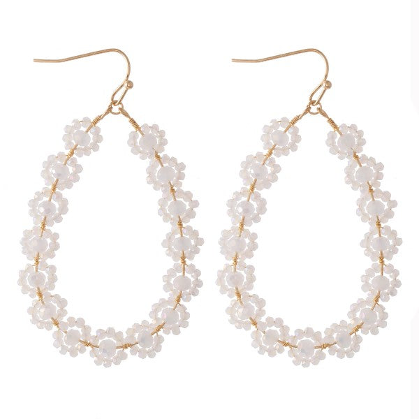 The Hadley Earrings - White