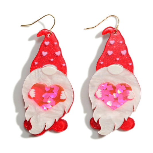 FINAL SALE - The Valentine Gnomes Earrings