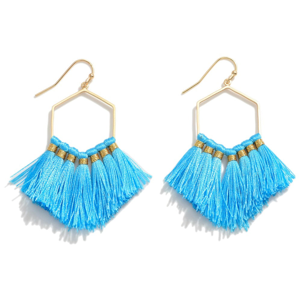 FINAL SALE - The Brenna Earrings - Aqua