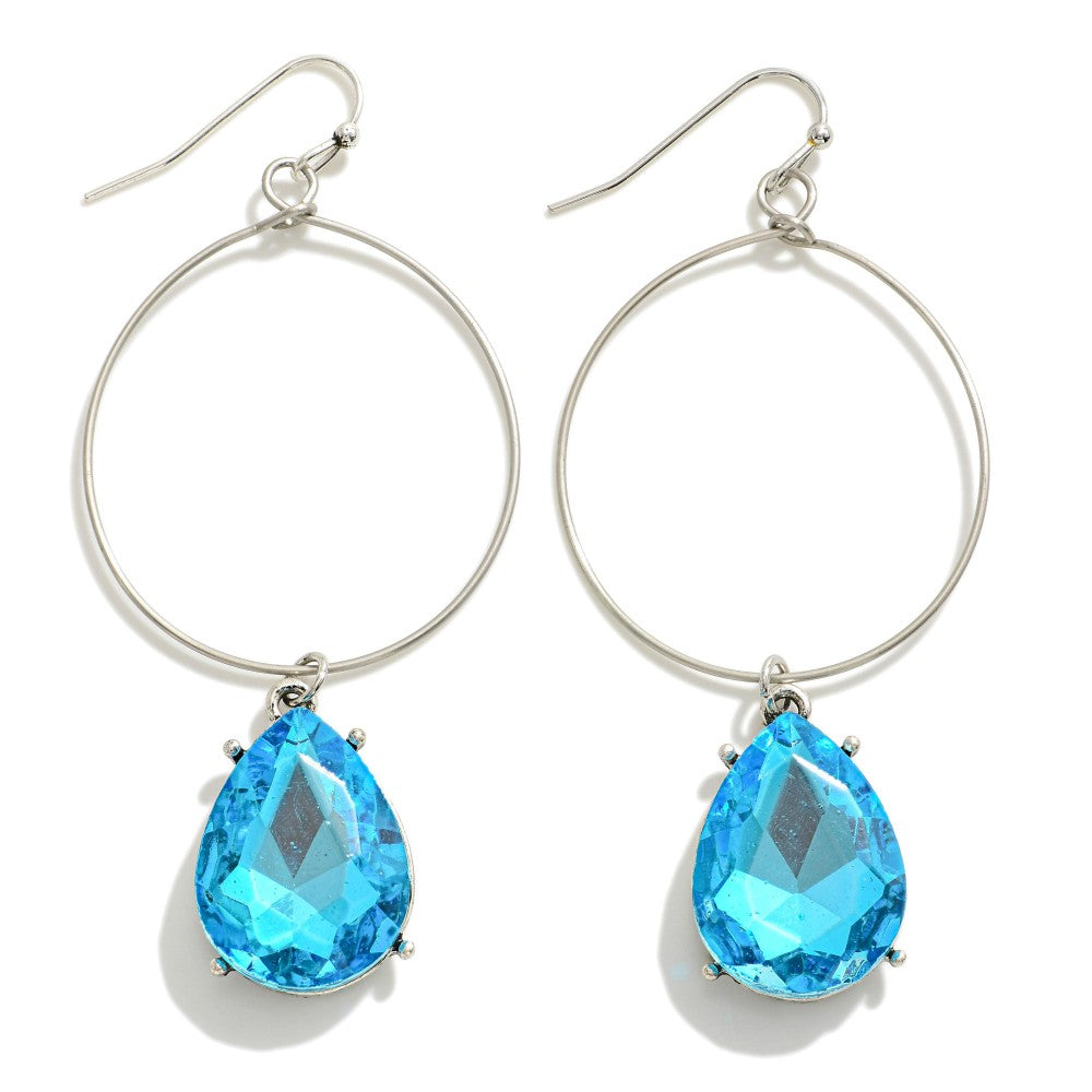 FINAL SALE - The Chelle Earrings - Aqua