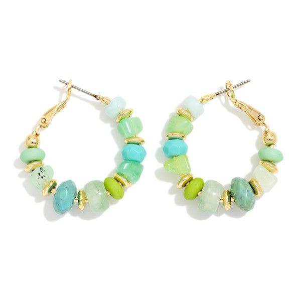 The Adelie Earrings - Mint