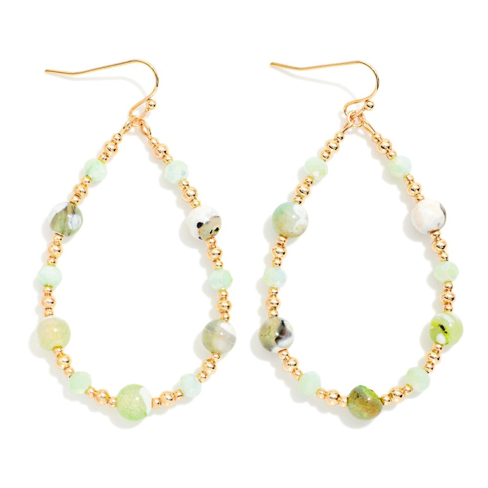 The June Earrings - Mint
