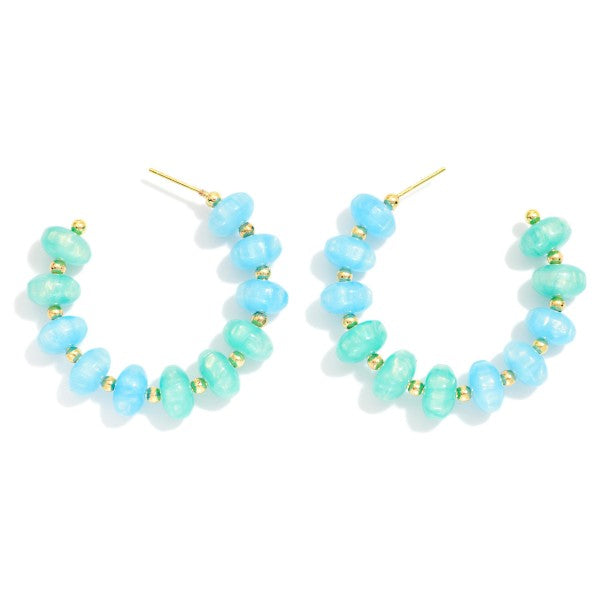 The Laylani Earrings - Blue