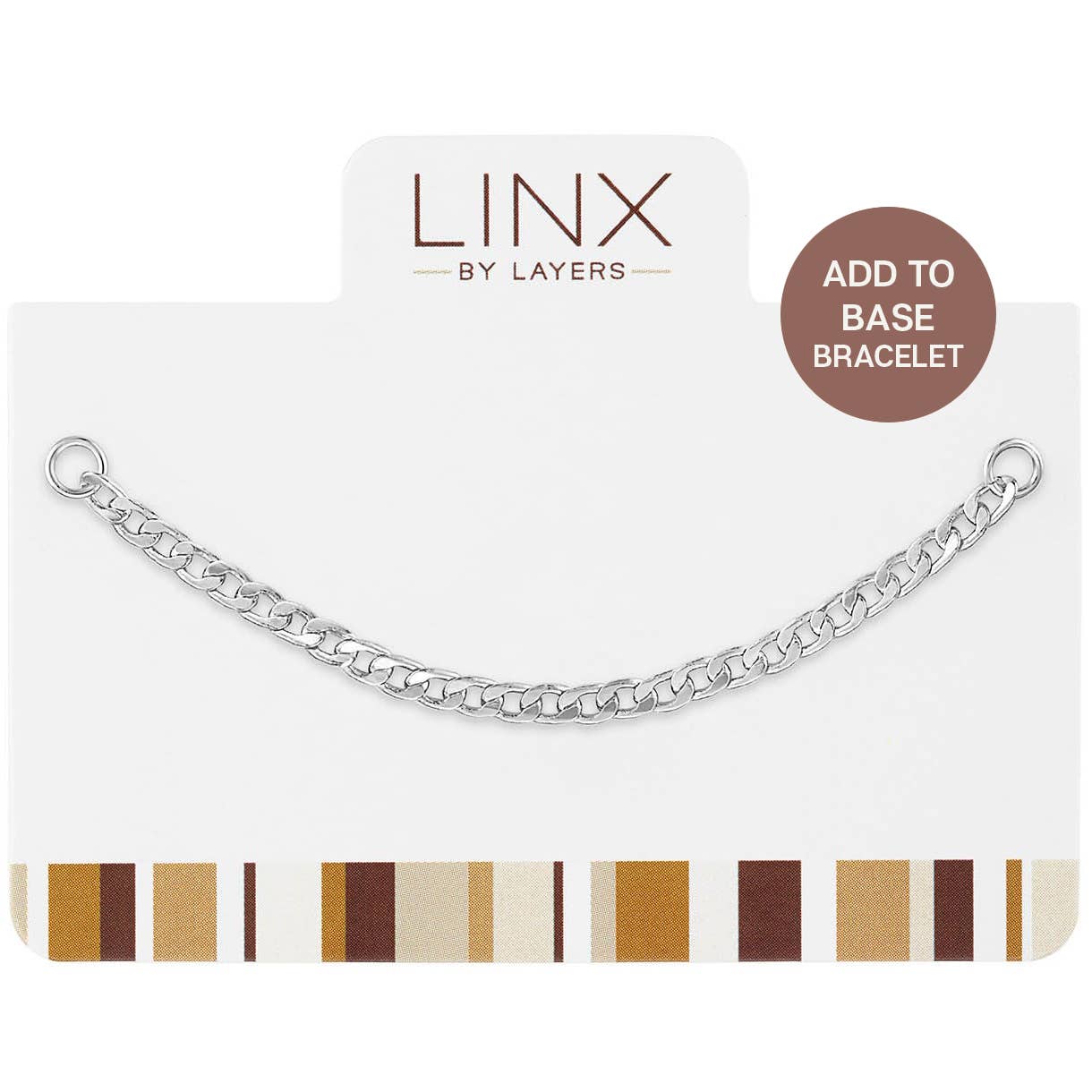 LINX - Add On - Silver Figaro Chain