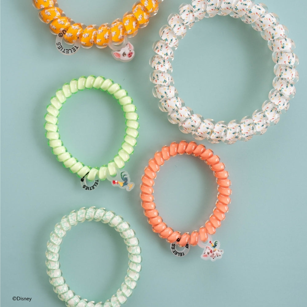 TELETIES - Mixed Hair Ties - Pua and Heihei