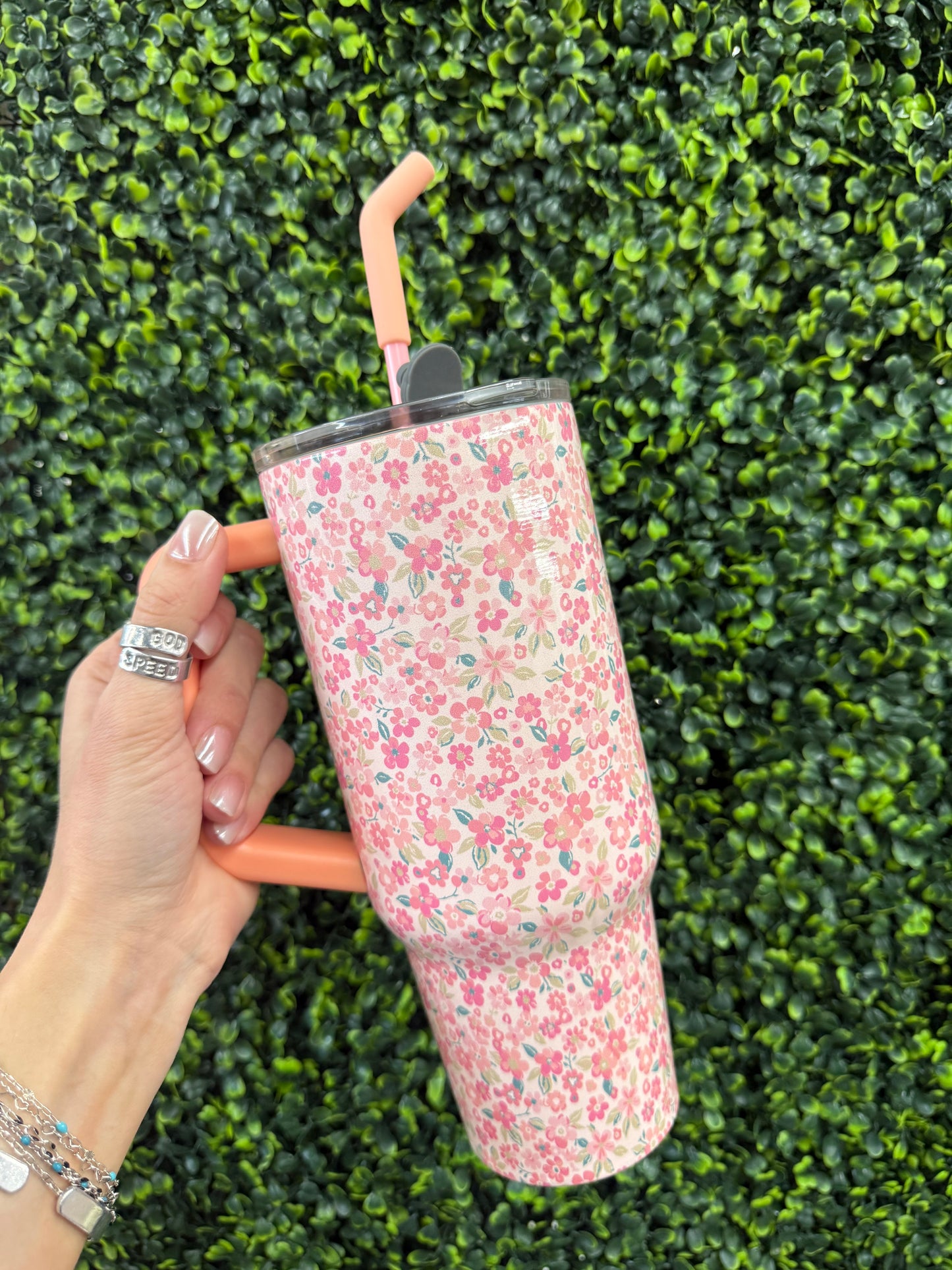 The Spring Floral 40oz Tumbler