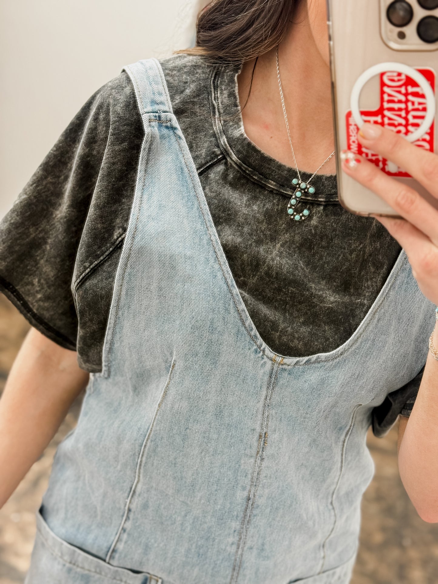 FINAL SALE - The Darla Denim Overalls