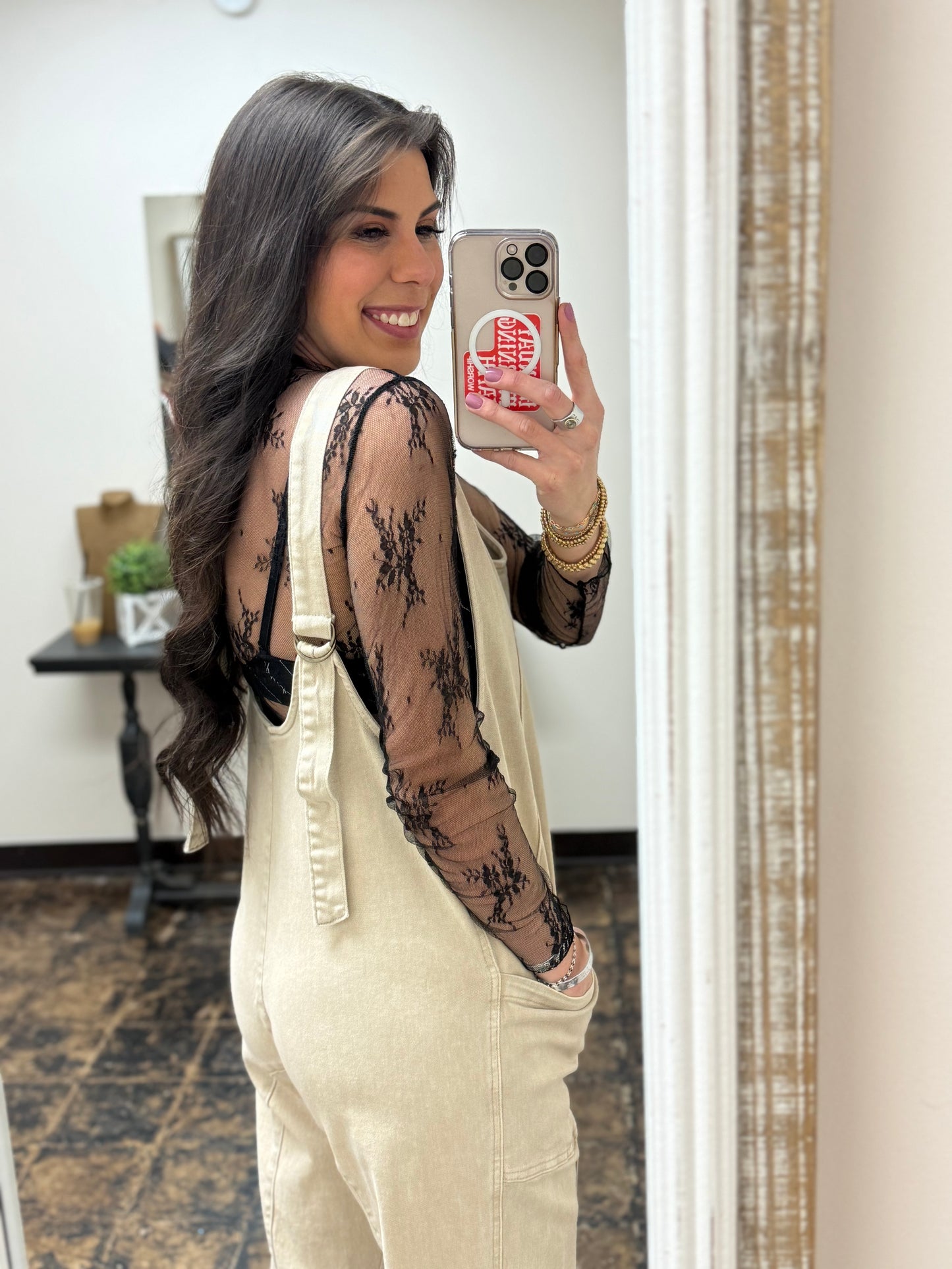 The Macklyn Jumpsuit - Sand Beige