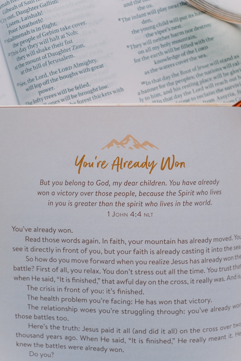 Devotions For a "Moving Mountains" Kind of Girl
