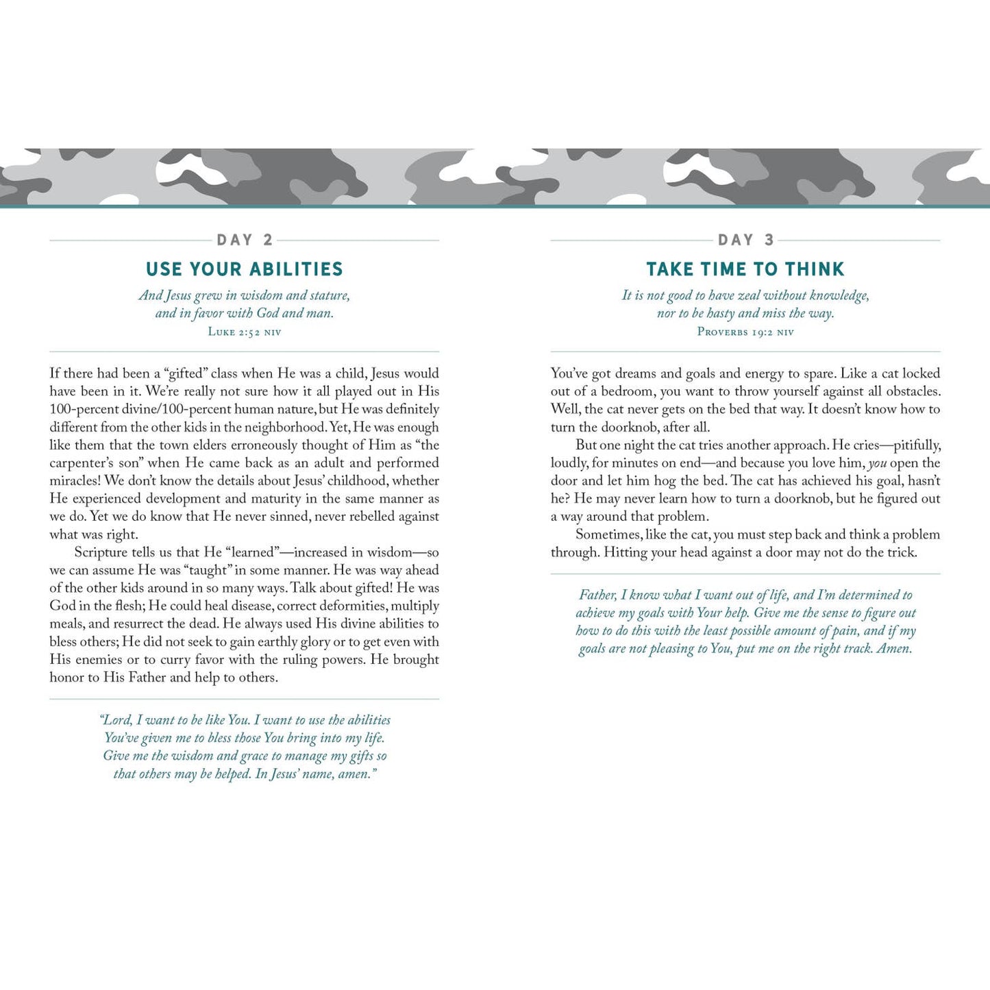 Daily Wisdom For Teen Guys - Devotional Collection