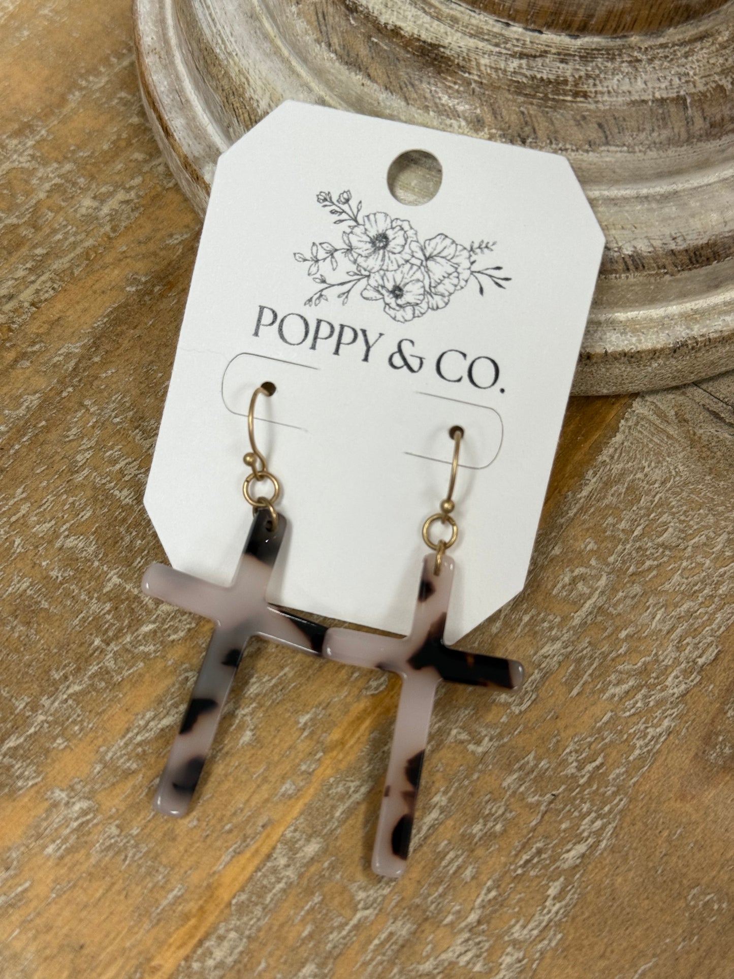 The Taylor Earrings - Tortoise
