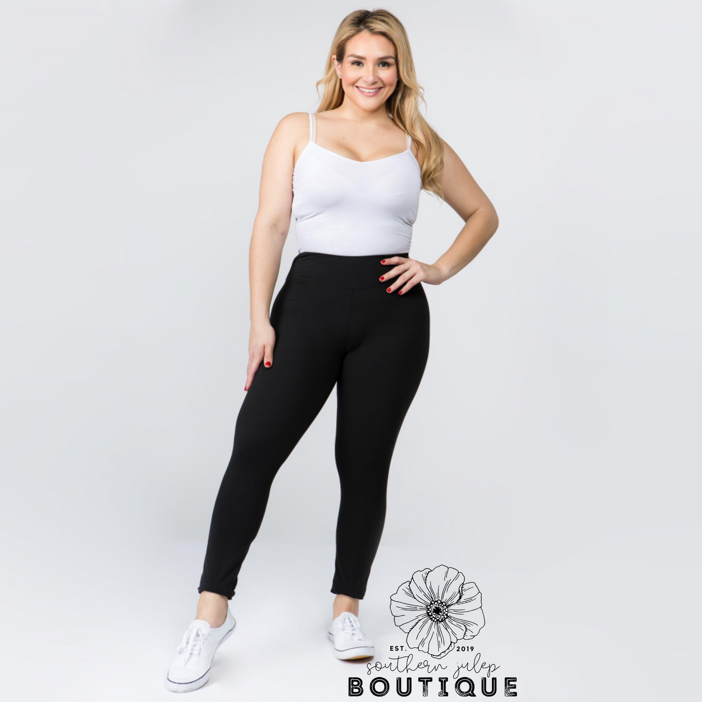 The Best Leggings Ever - Black (CURVY)