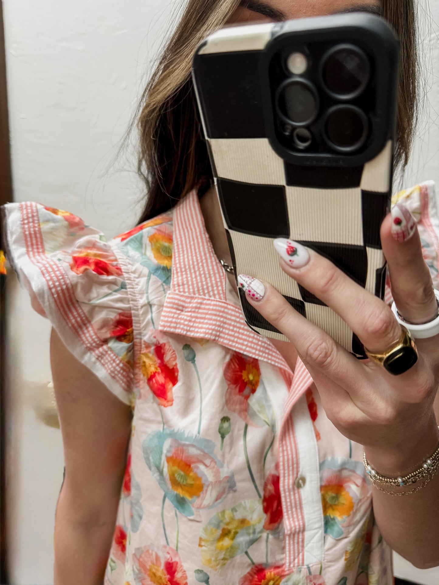 The Poppy Ruffled Cap Sleeve Floral Dress
