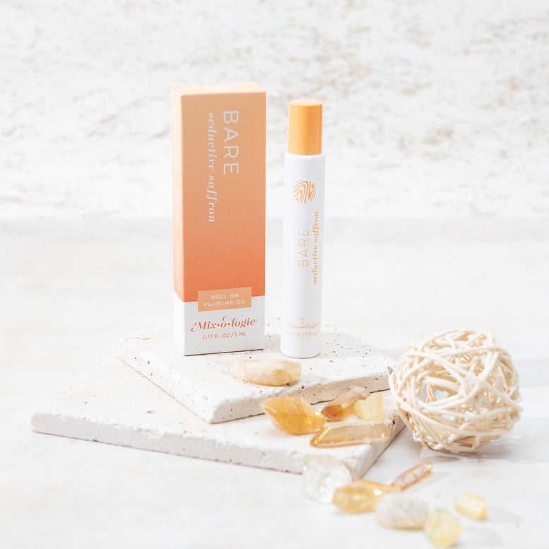 Mixologie Rollerball Perfume Oil Roll-On - Bare (Seductive Saffron)