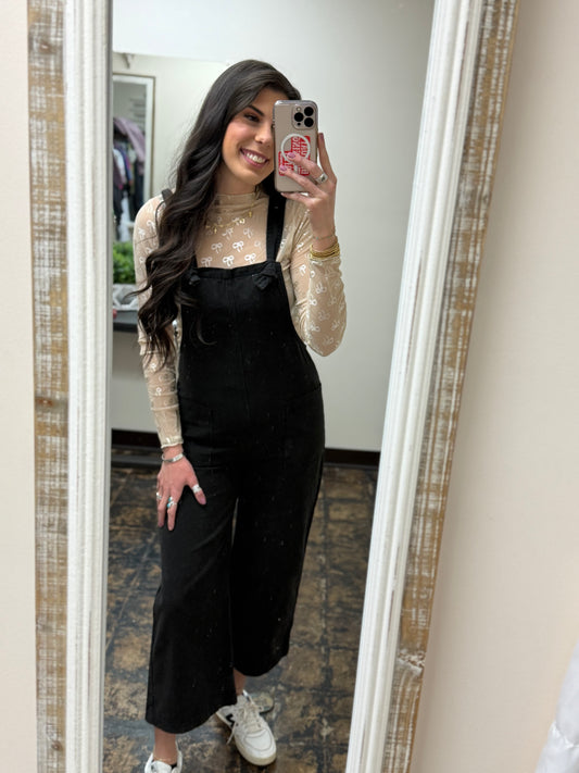 The Audri Jumpsuit - Black