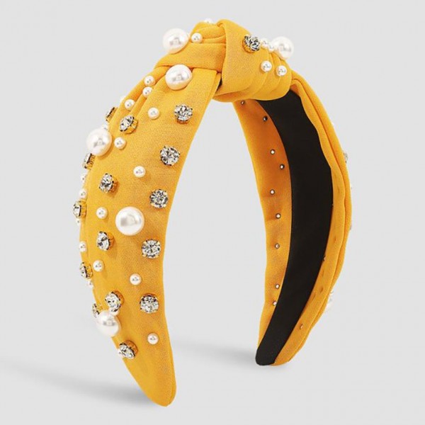 The Jocelyn Headband - Yellow