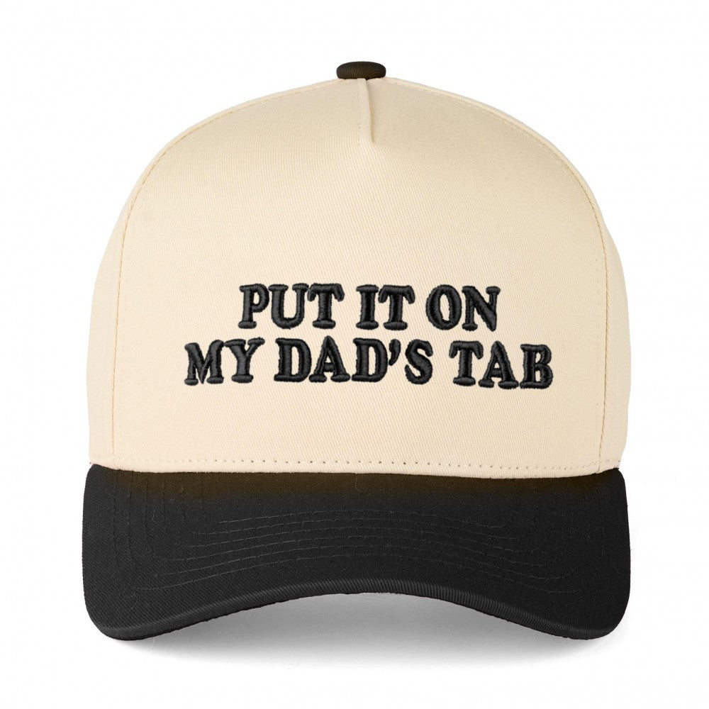 The Put It On My Dad's Tab Hat - Black