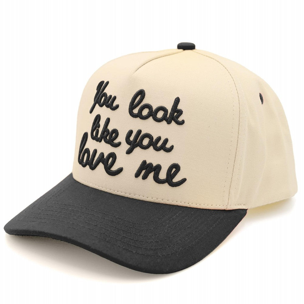 The You Look Like You Love Me Hat - Black