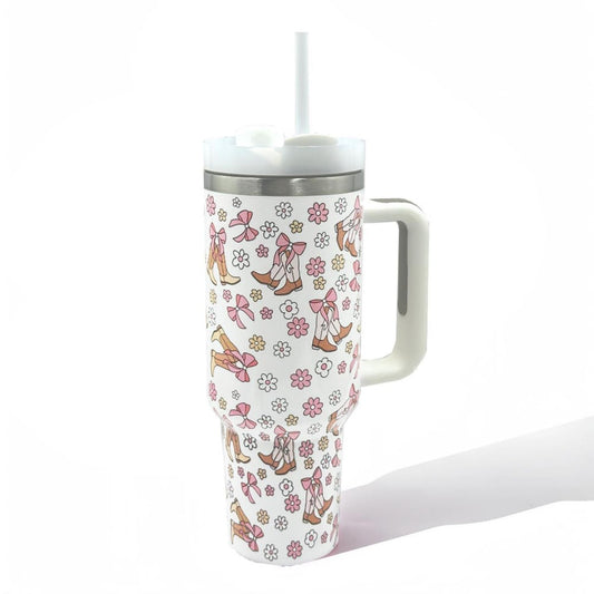 The Stanleigh 40oz Tumbler Cup - Cowgirl