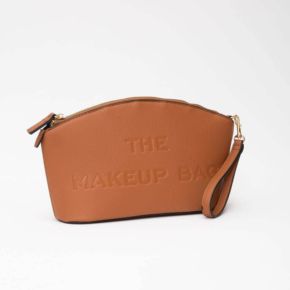 The Makeup Bag - Camel