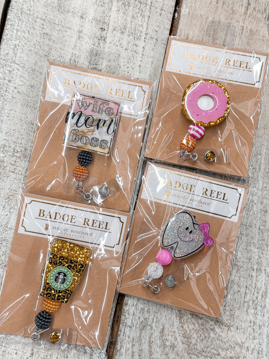 FINAL SALE - Simply Southern - Badge Reel - ASST. 2023