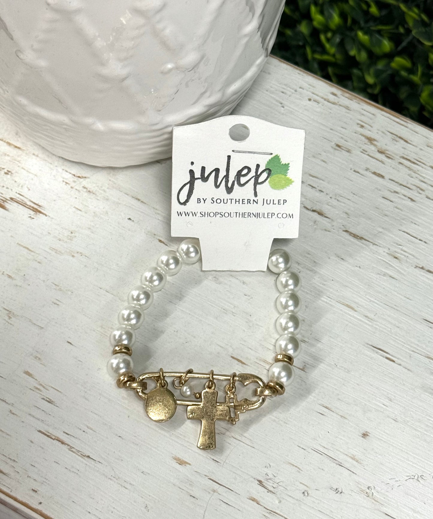 The Amani Bracelet - Pearl