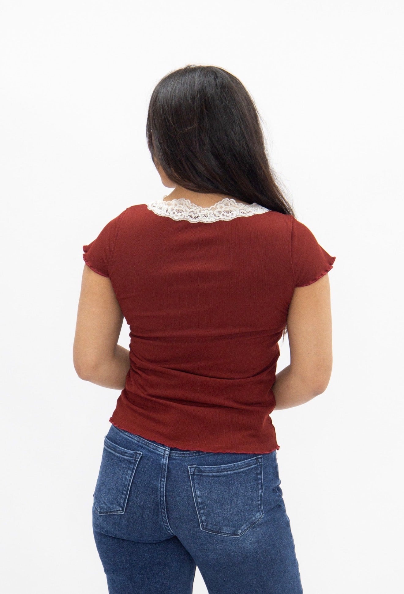 The Chansey Top - Maroon