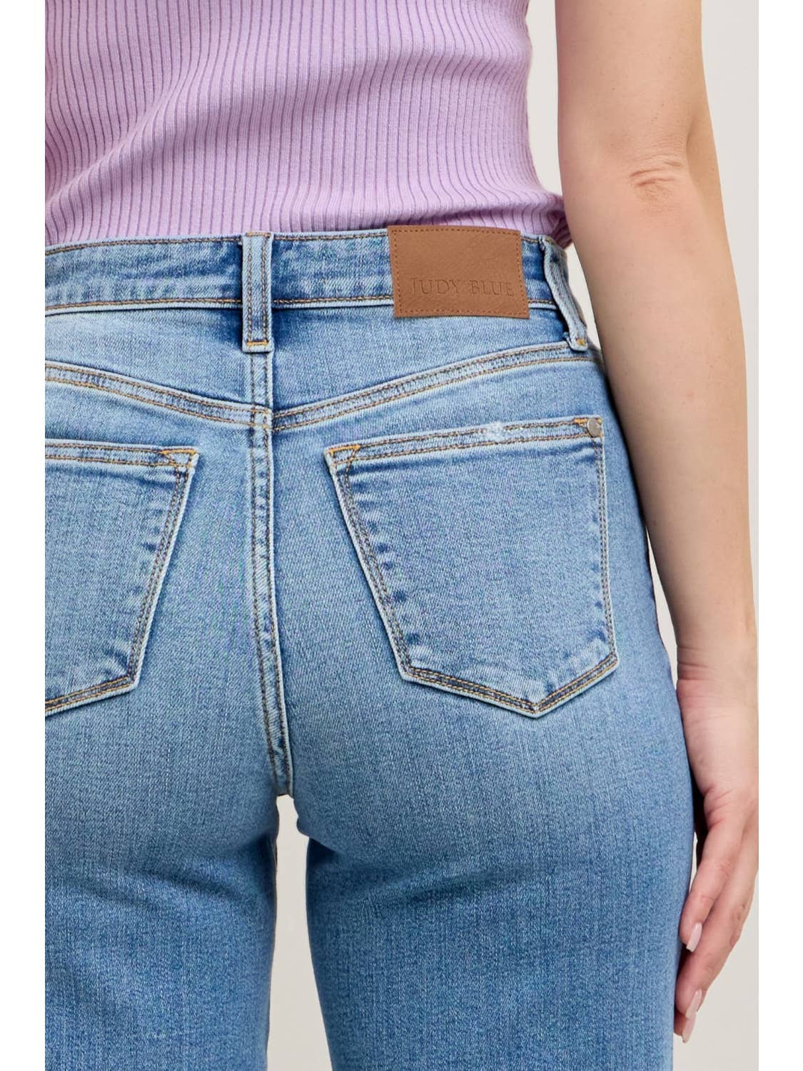 Judy Blue Jeans - High Waisted Trouser - Straight Fit