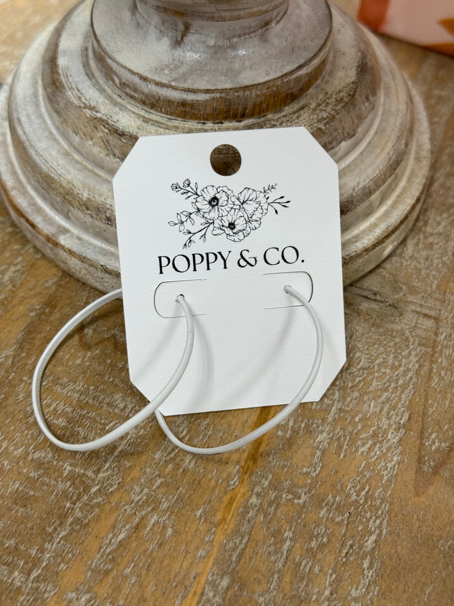 The Lyndzey Earrings - White