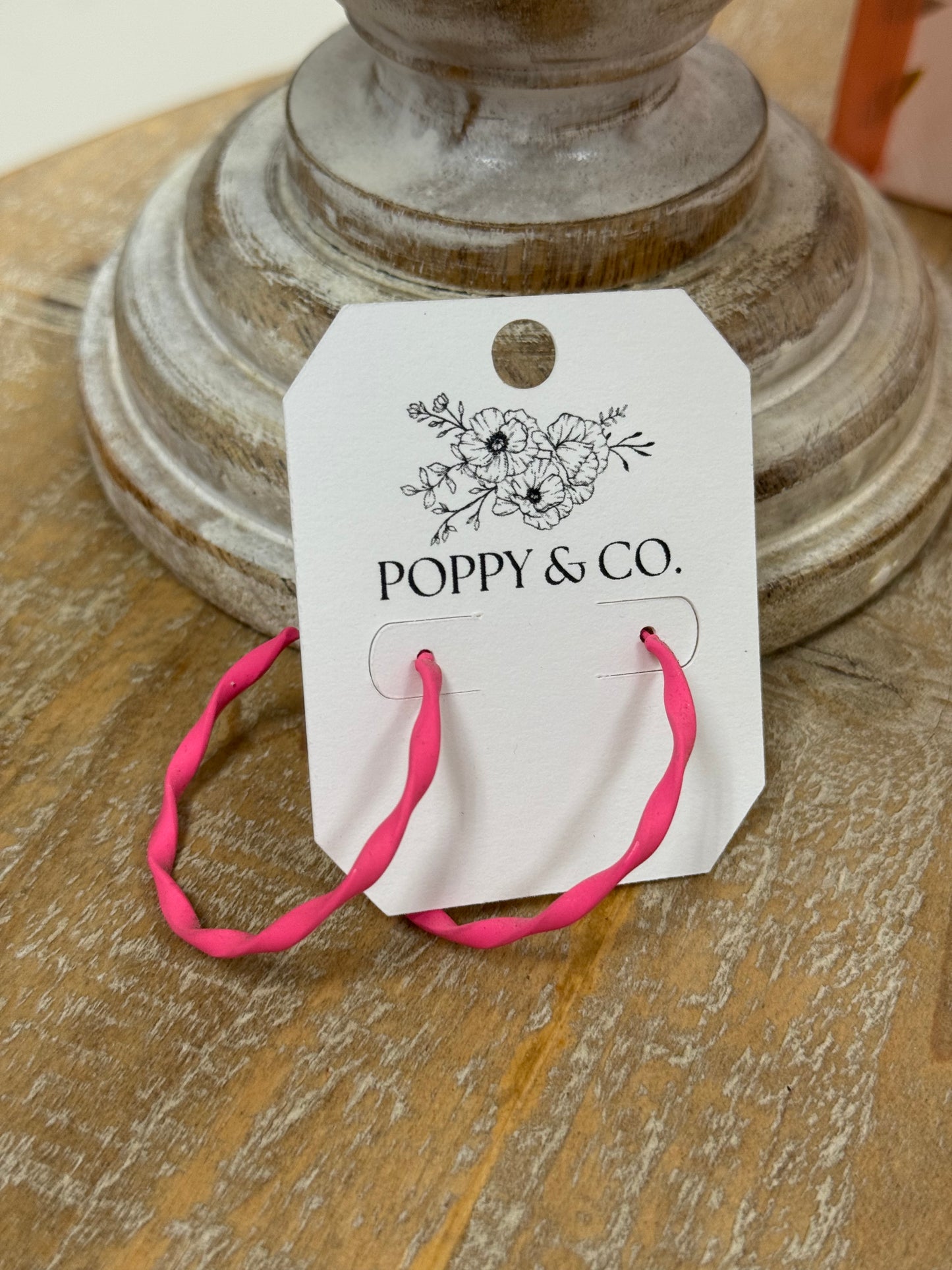 The Alea Earrings - Pink