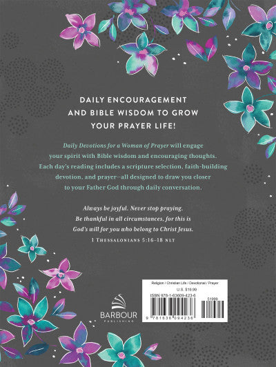 Daily Devotions for a Woman of Prayer - 365 Readings to Deepen Your Communications with God
