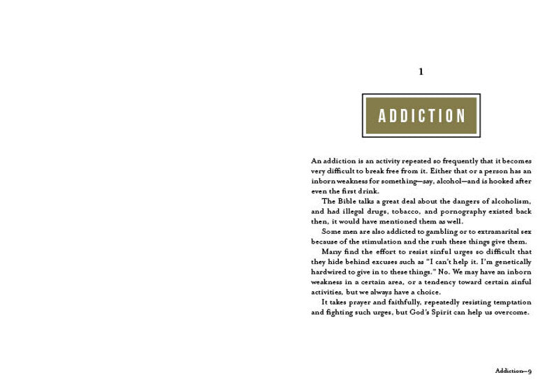 Bible Wisdom for Your Life : Men's Edition