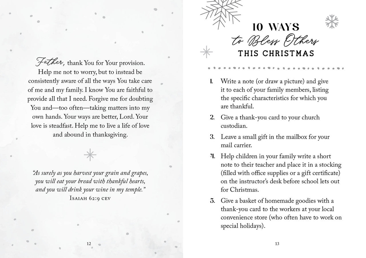 25 Christmas Blessings Devotions