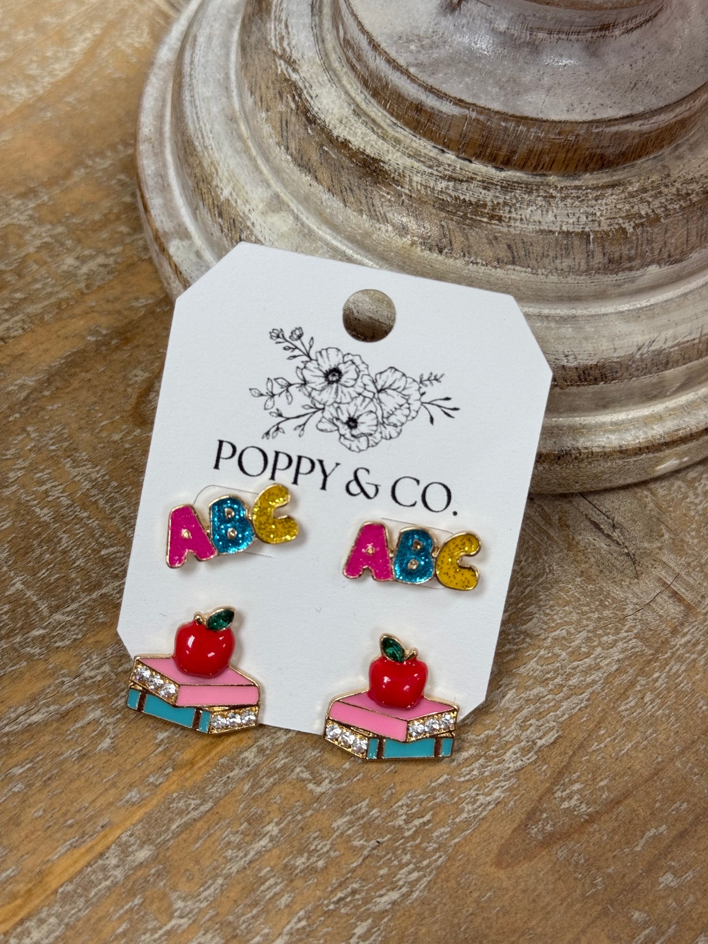 The Teacher Stud Earring Set