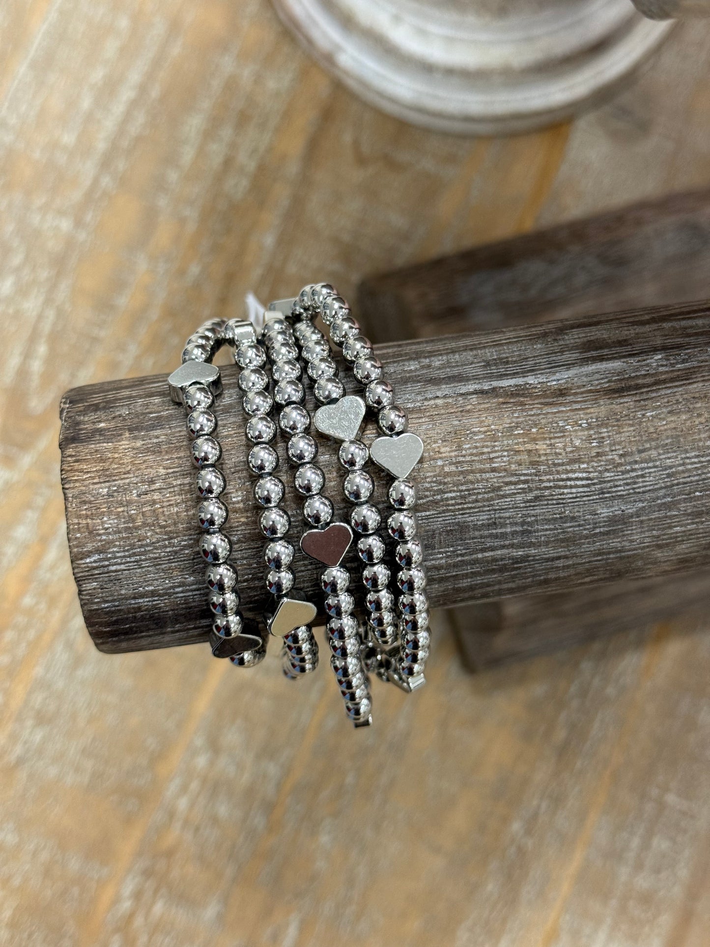 The Cora Bracelet Stack - Silver
