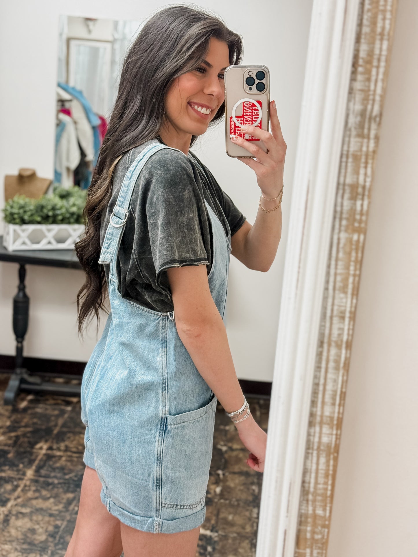 FINAL SALE - The Darla Denim Overalls