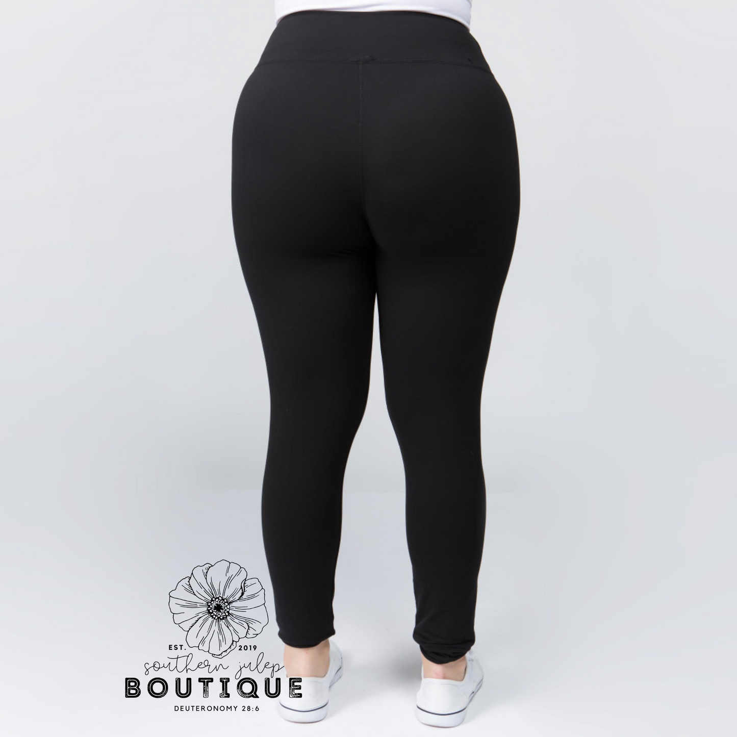 The Best Leggings Ever - Black (CURVY)