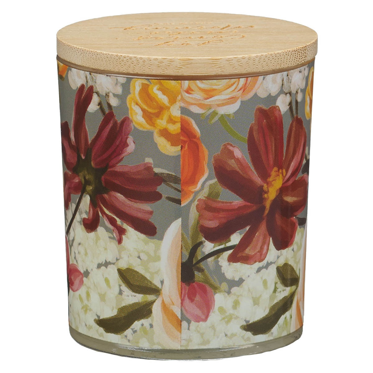 Joy Comes in the Morning Eucalyptus Sandalwood Scented Glass Jar Candle - Psalm 30:5