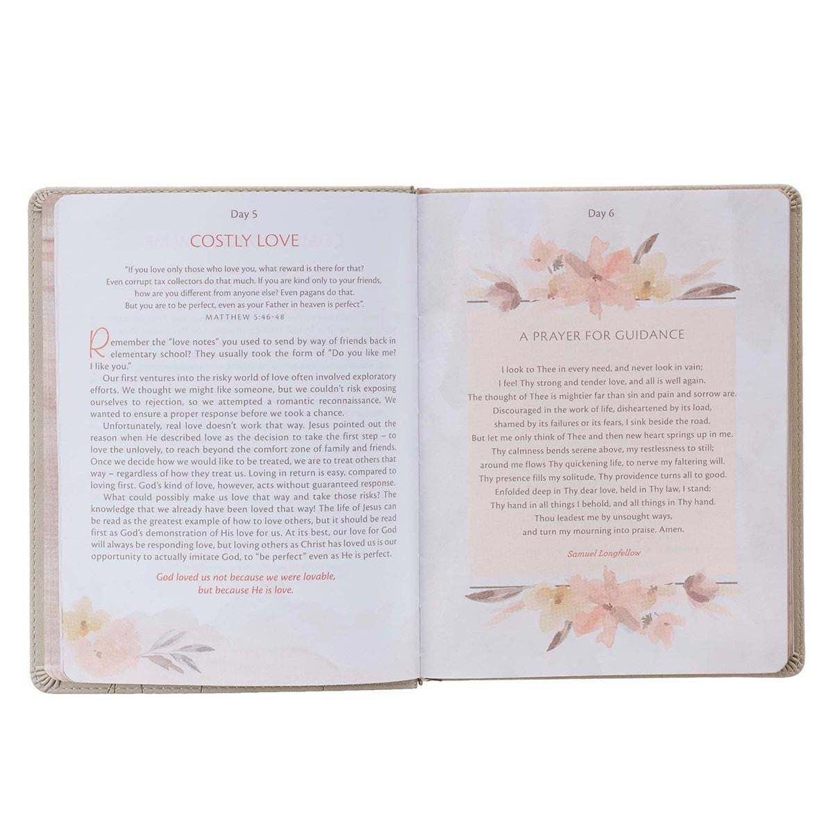 My Quiet Time Faux Leather Devotional